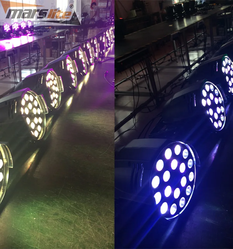 LED DMX par light 18x10W RGBW 4in1 led dj par/ led par light 18x10 for stage lighting