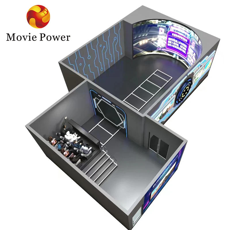 New Technology 3D Flying Theater System Naked Eye Theater Equipment 5D Flying Cinema