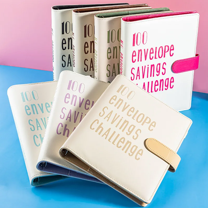 100 Envelopes Money Saving Challenge Binder 100 Envelope Savings Challenge Binder 2024 Planner 100 Day Money Challenge A5 Binder