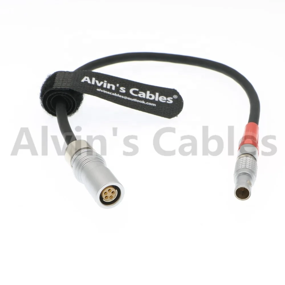4 Pin Male LBUS to 5 Pin Female LCS ARRI Cable for Lens Control System