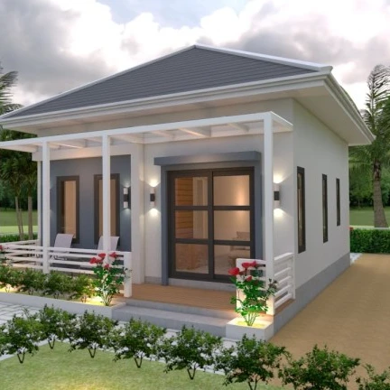 60m2 сборный недорогой роскошный дом