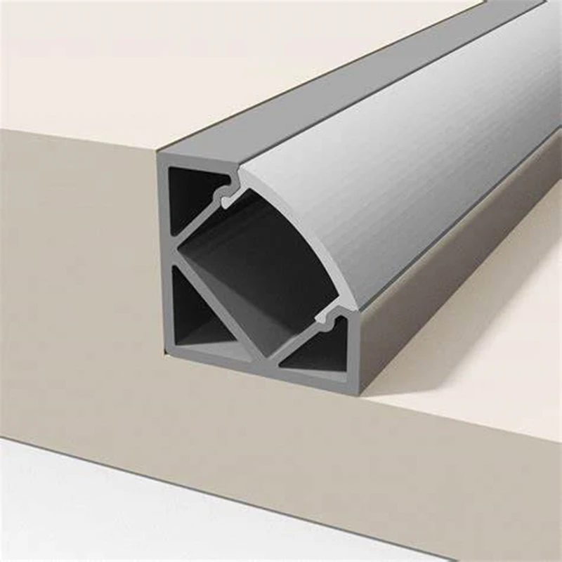 aluminum profile for led light bar heat sink aluminum channel led profile 45 degree corner aluminum profile led strip light