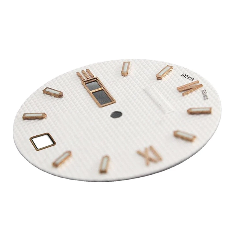 Factory can print LOGO wholesale production high-end generous Roman luminous scale double calendar window watch literal face