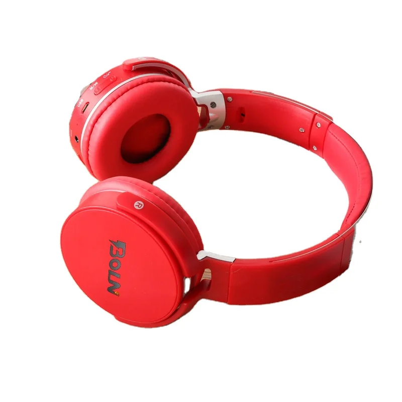 Factory Directly Red Color Headphone Surround Sound Noise Cancelling Headphones Gaming Headset for Computer PS4 XBOX