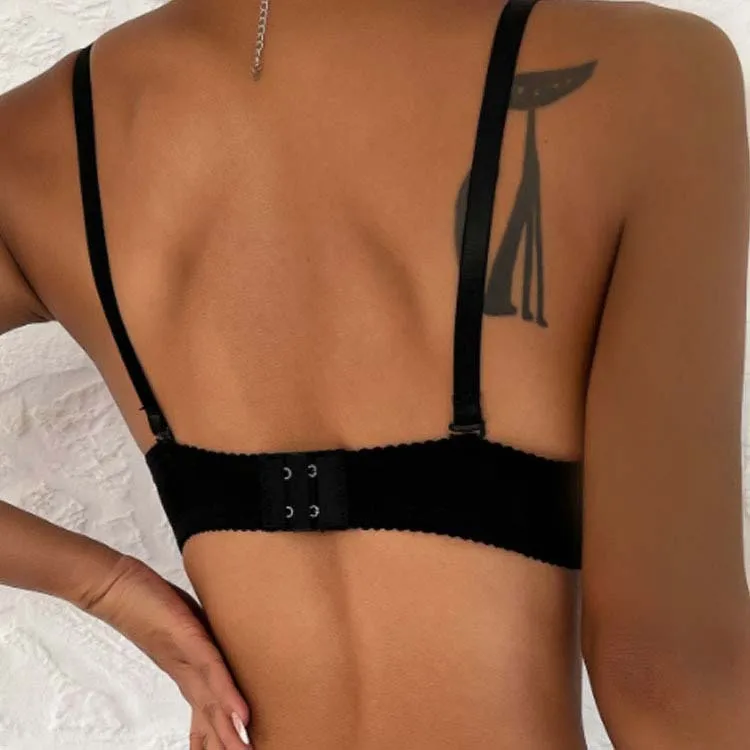 For Chubby Women Push Up Bra And Pants Female Underwear 36 Size Sexy Oversize V Neck Vest Lacy Young New Design Hot Model