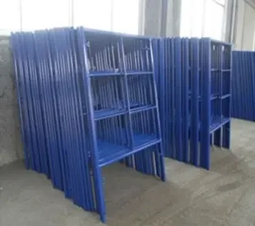 Ladder Frame Scaffolding  Construction Material Brace Scaffolding Platform System H Frame Scaffolding for Construction