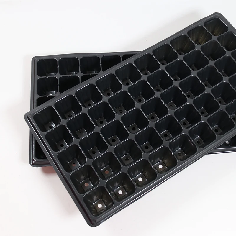 50 72 98 105 128 Cells PET Plastic Rice Seed Starter Seedling Germination Trays