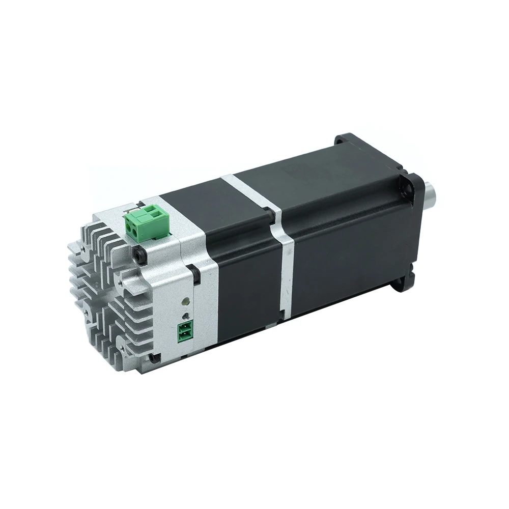 JKIDS80-P01A 42v / 72v Brushless 3000rpm 750w Canopen RS485 Integrated Dc Servo Motor With 17bit Encoder for Textile Machinery