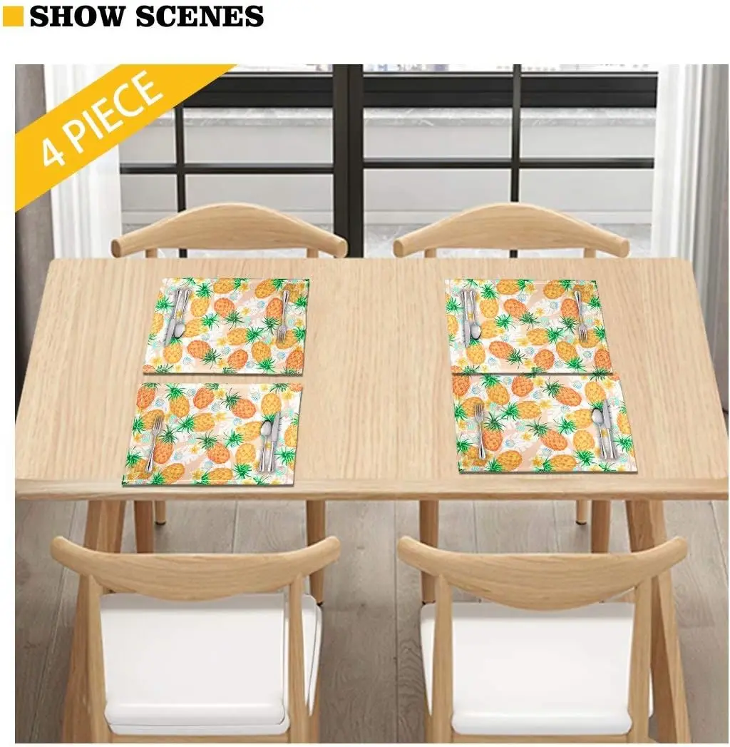 Factory Direct PVC Hollow Octangon Placemat Gilding Nice Decoration Environmental Hotel Restaurant Table Mats