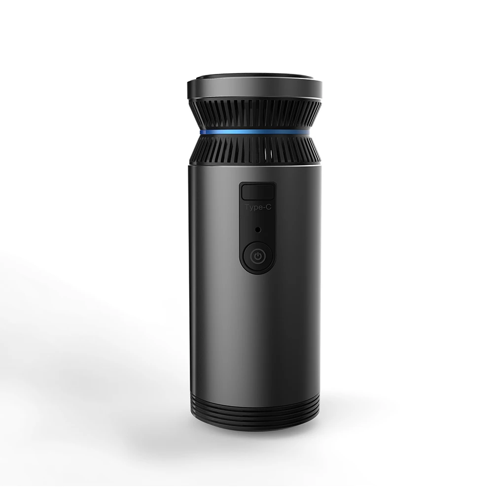 2022 ozone air sterilizer Negative Ion Car Purifier Portable USB Vehicle Air Purifier with ozone  generator for refrigerator