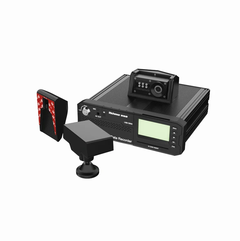 Richmor Bus CCTV Camera System 1080P AHD H.265 8 Channel Mobile DVR 3G 4G Sim Card GPS WIFI optional 4ch MDVR for Bus