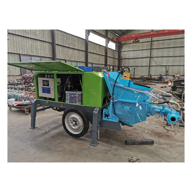 Concrete Construction wet concrete machine hydraulic shotcrete machine gunite