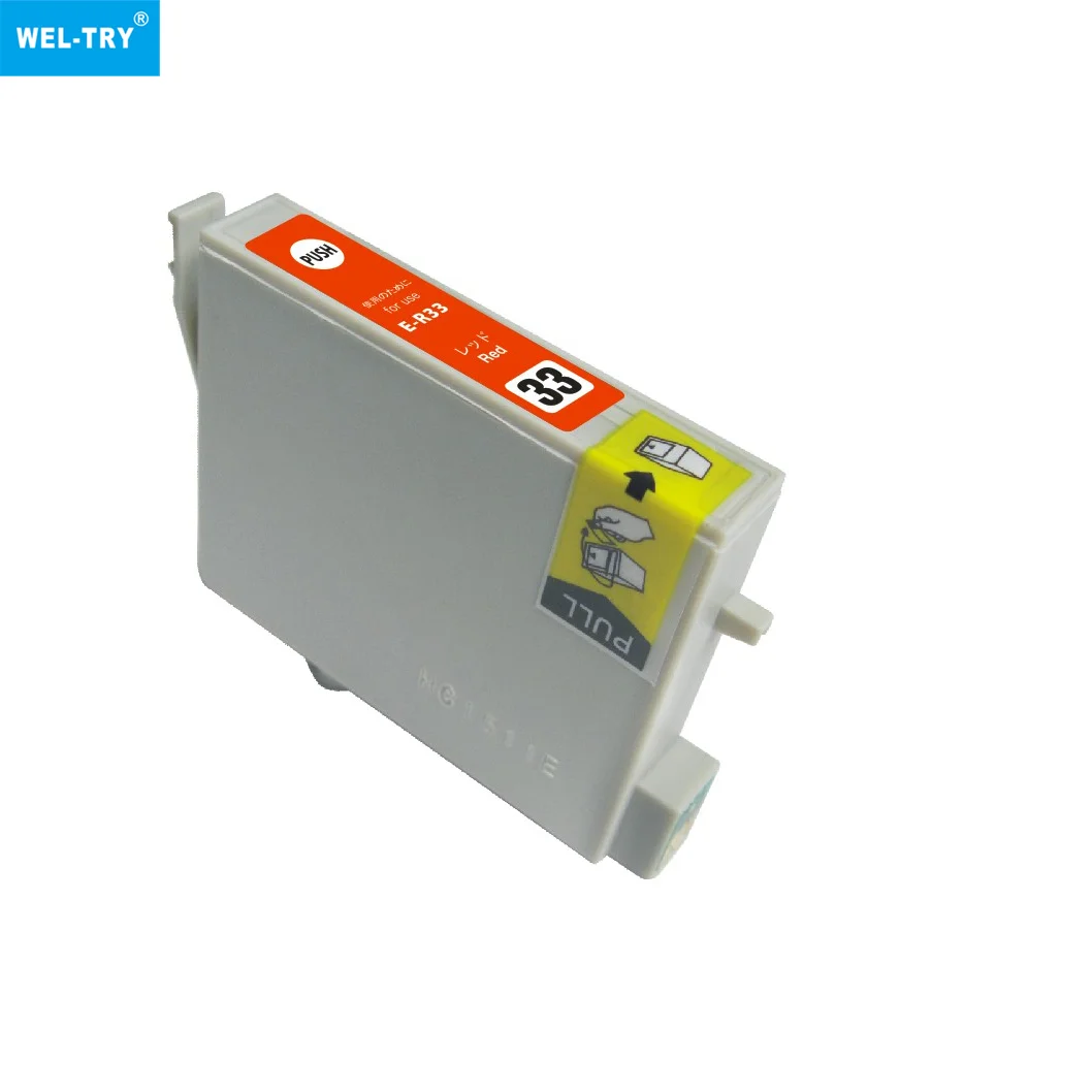 WEL-TRY ICBK53 ICC33 ICMB33 ICY33 ICM33 ICOR33 ICGL33 ICBL33 Premium Compatible Color Inkjet Ink Cartridge for Epson PX-G5000