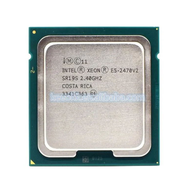 Процессор Intel E5 2470 v2 2 4 ГГц десять ядер двадцать потоков 25 Мб 95 Вт LGA 1356 Xeon