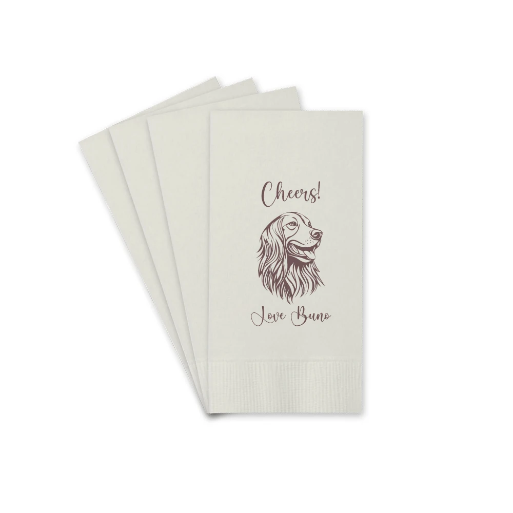 Good Price Custom Paper Box Packaging 1 Ply Disposable Napkins Tissue Paper For Wedding