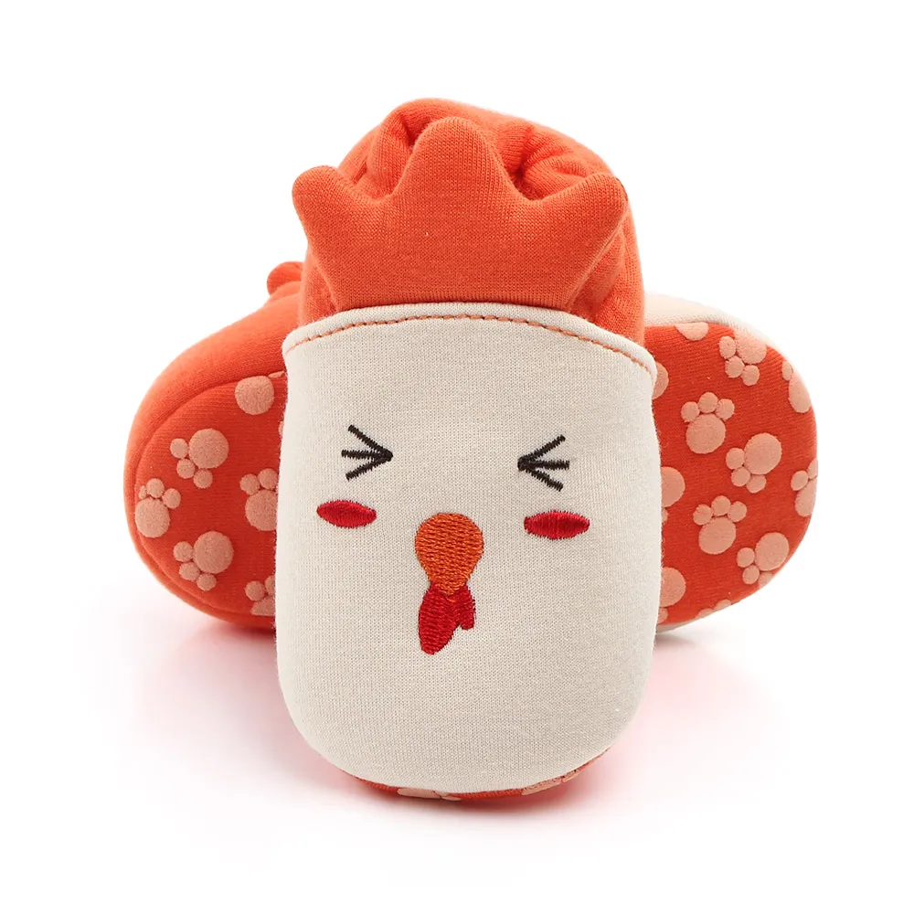 New fashion Cotton fabric Cute animal 0-2 years breathable baby cotton shoes