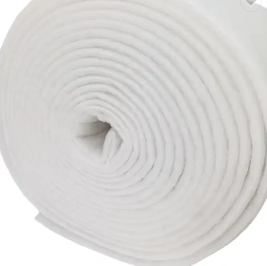 Polyester Felt Wadding Polyester Synthetic Fiber Thermal Insulation Materials Sorona Polyester Fiber Wadding
