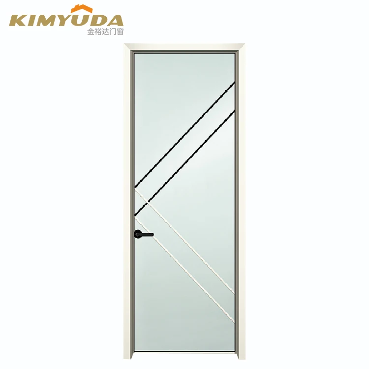 JYD Customized Size Aluminium Toilet Door Aluminium Hinged Doors Other Swing Doors For Sale