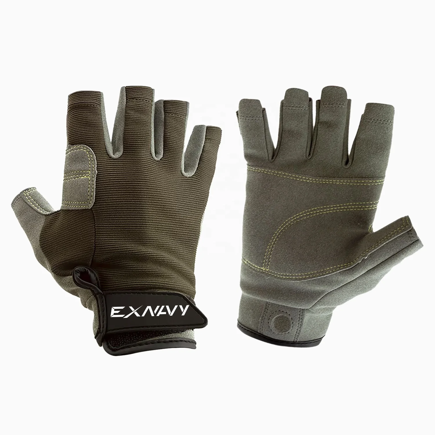 Anti-Slip Half Finger Mountain Gloves Shock Sport Men Women Sun Protection Climbing Breathable Crag Gloves