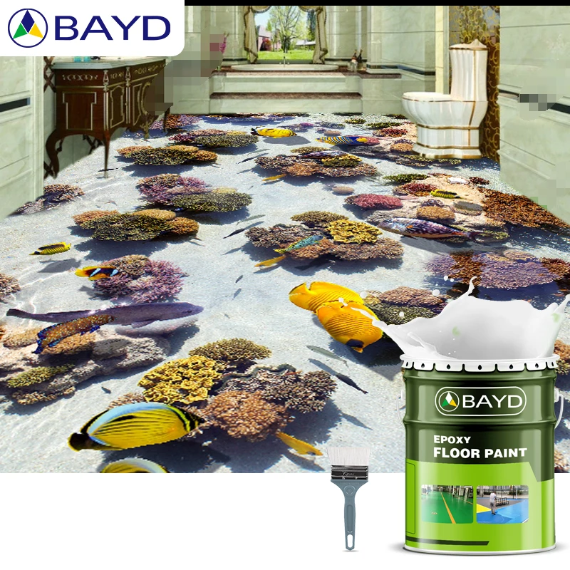 Hot Selling Road for Stainless Steel High Gloss Epoxy Floor Paint