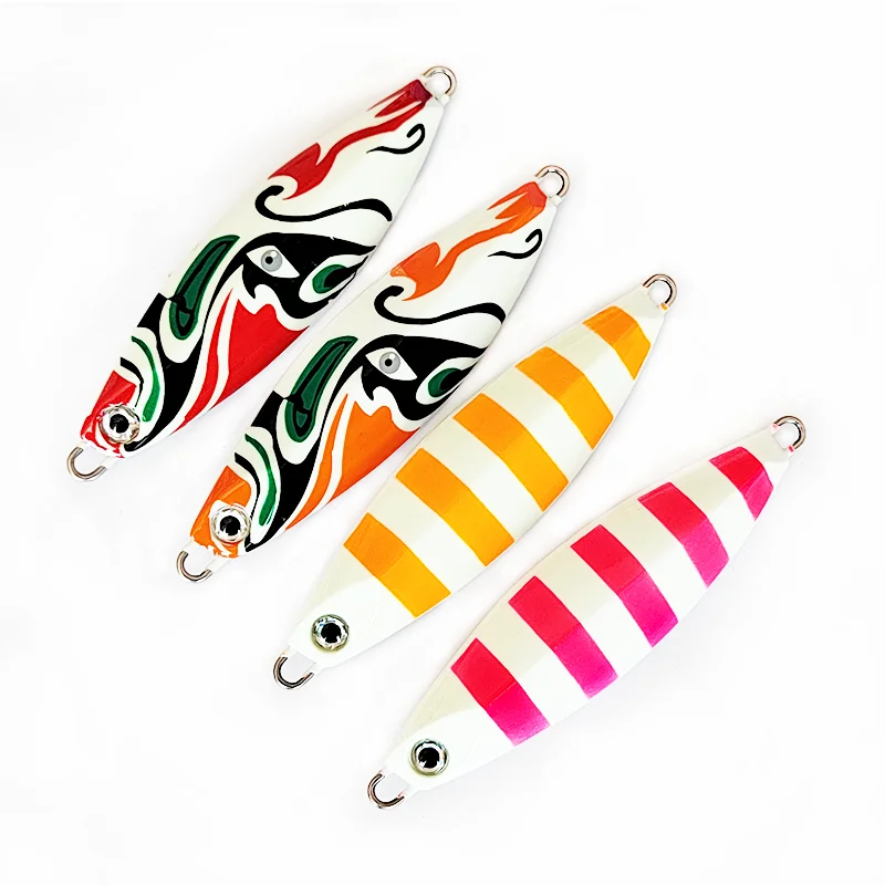 MISTER JIGGING 150g 200g Beijing Opera Facial Masks Color Saltwater Lure Deep Sea Lead Fishing Lure