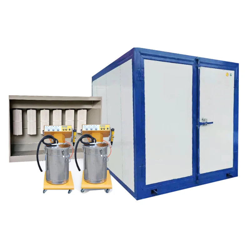 Customized Electrostatic Powder Coating Painting Machine Curing Oven For Aluminum Profiles