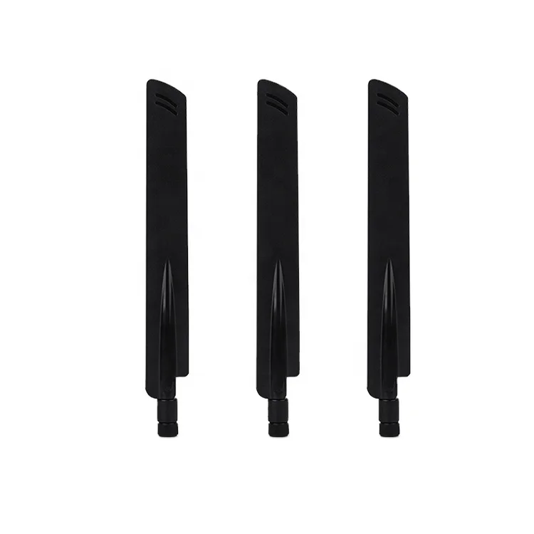 Mimo antenna high gain 4G external outdoor  LTE 5dBi /7 dBi /9 dBi /11dBi SMA connector male to female pin antenna color black