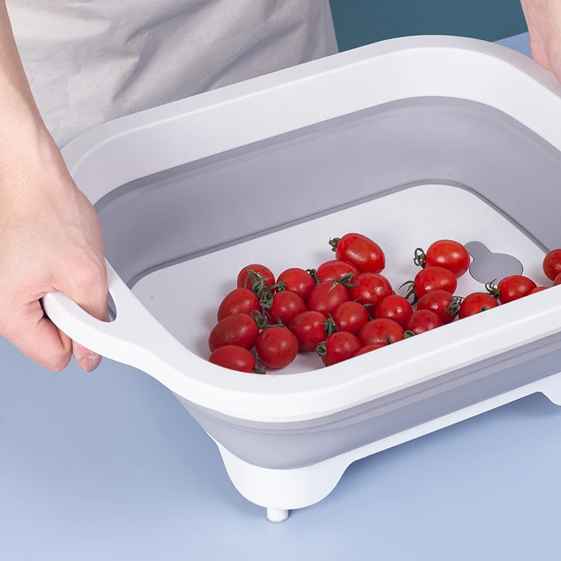 
Folding Chopping Blocks Foldable PVC Cutting Board Kitchen Cutting Boards Washable Camping Chopping Stand Kitchen Organizer 