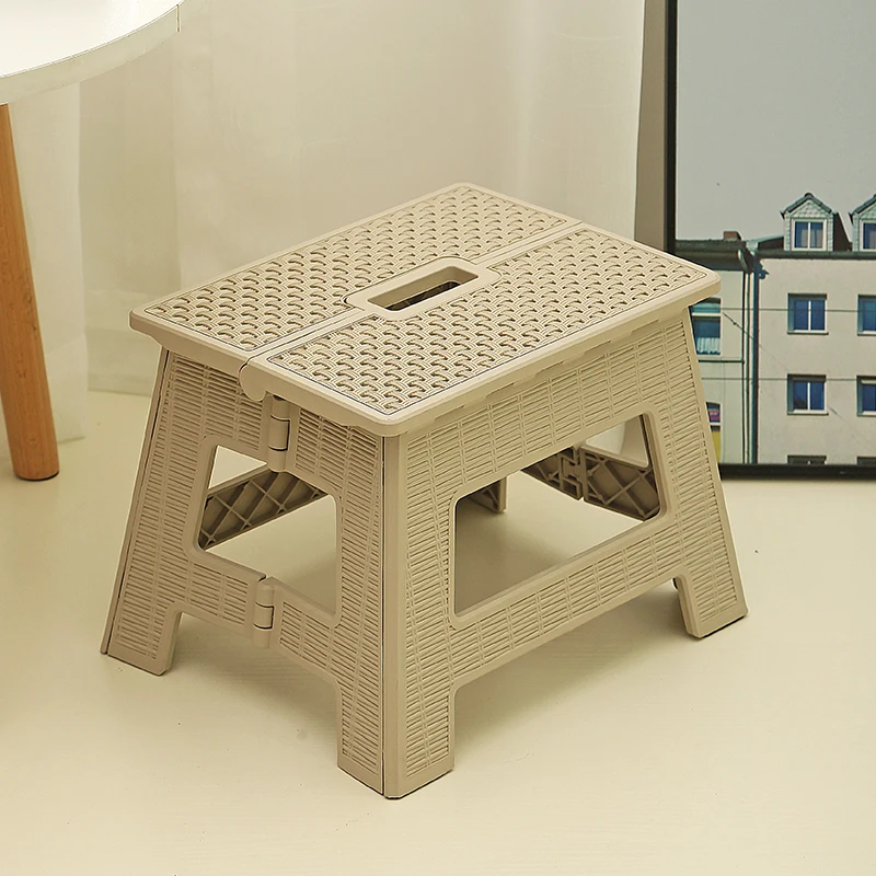 Portable Folding stool Outdoor Camping Foldable Plastic Folding Step Stool