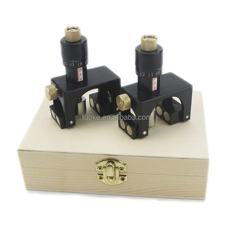 TUOKE  Wood Planer Knife Setting Jig Gauge Setter jointer with Magnetic Feet Tool Planer calibrator