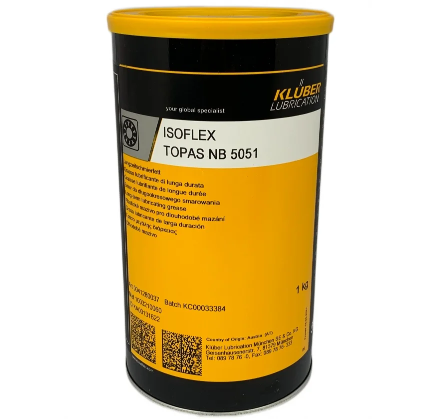 Kluber ISOFLEX TOPAS NB 5051 lubricant grease