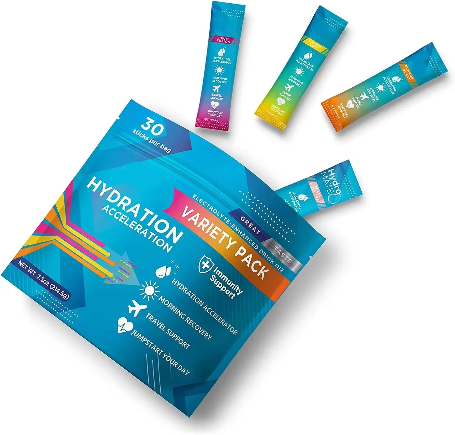 OEM/ODM Natural Keto Sugar Free Hydration Electrolyte Powder Packets Sport Supplements Instant Hydration Electrolyte Powder