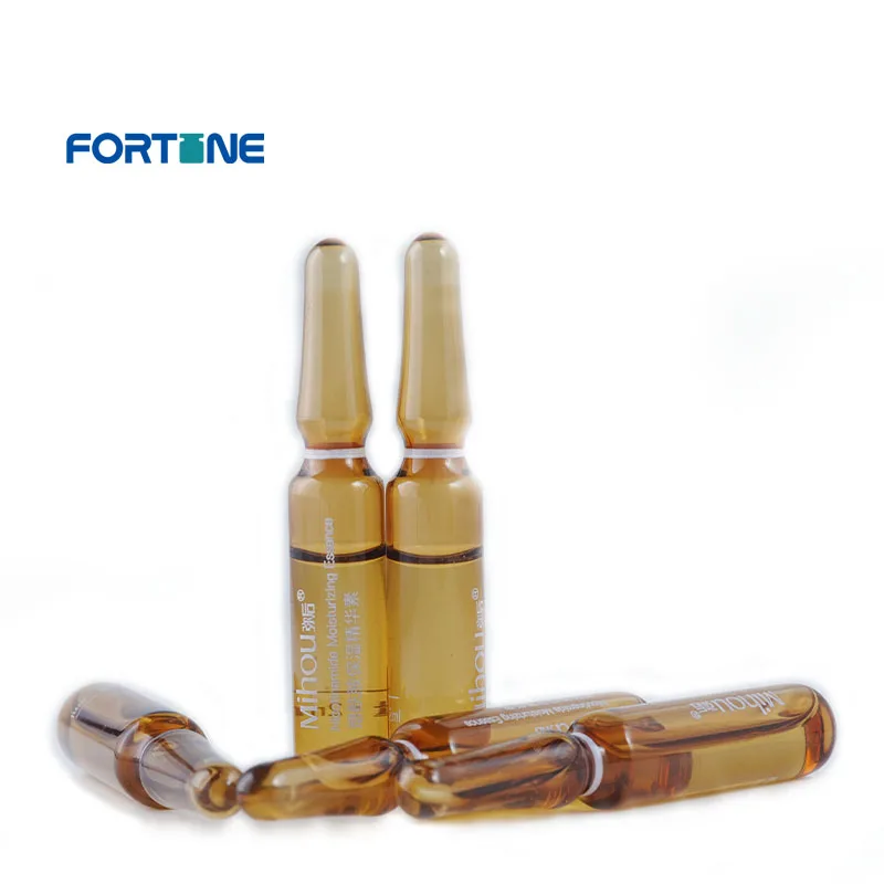 1-15ml glass vial ampoule suppliers Cosmetic Glass Ampoule With Color Ring