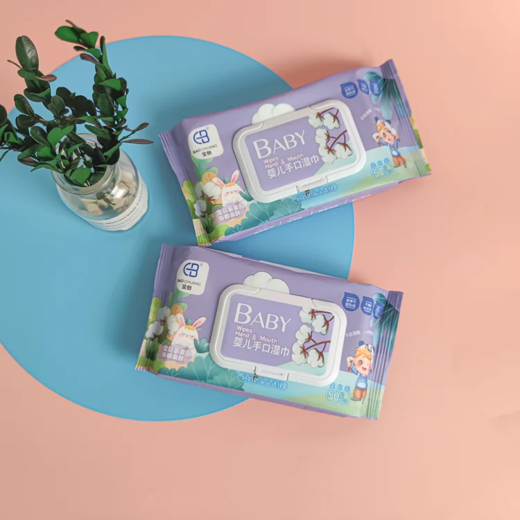 toilet flushable individual pack single pack biodegradable bamboo baby wet tissue 120 pcs mini wet tissue