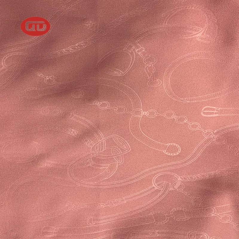 Hot sale high quality Indonesia market QD moss crepe emboss 125-130GSM with stretch polyester fabric