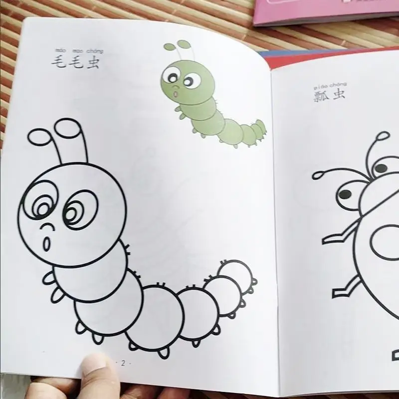 LB0120 Mini Baby Coloring Book for Children Custom logo Child 2 to 3 Years Wholesale Kids