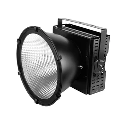 Round shape  800W tower crane lamp led high bay light for outdoor working lighting