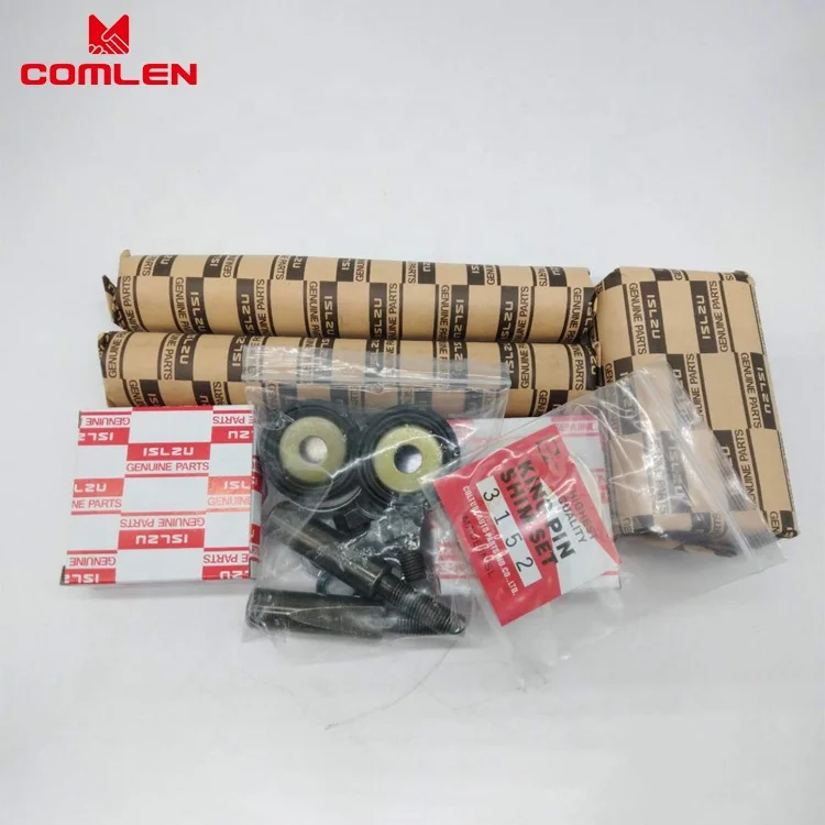 COMLEN 4HG1 4HF1 4HK1 4JB1 5-87832220-2 5-87830978-3 King Pin Kit для ISUZU NKR NPR