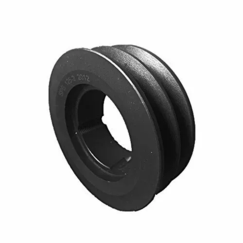 Custom High Two Slot Heat Resistance Cast Iron V Groove Belt Pulley Wheel