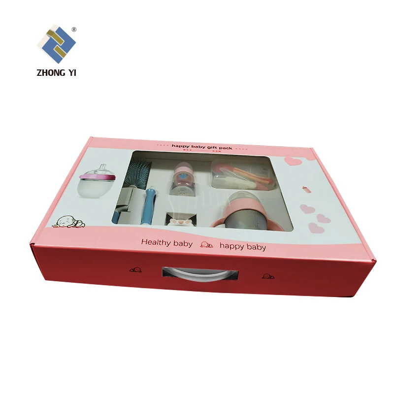 Custom Printed Flute E-Commerce Packaging Box Corrugated Cardboard Shipping Mailer White Tab Locking Literature Mailer Box