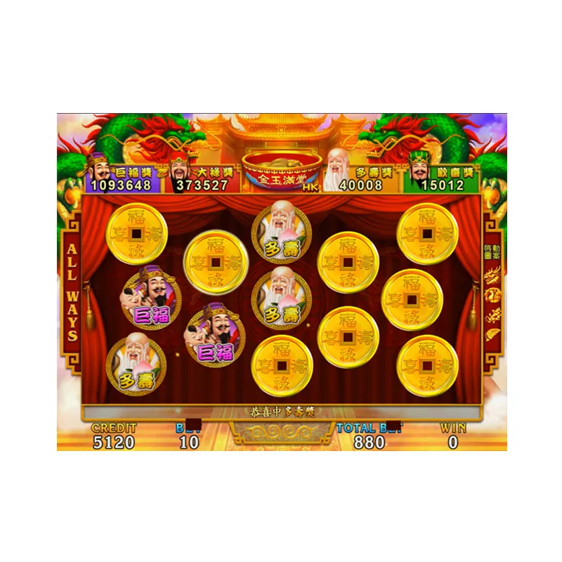 South america popular gaming i*gs jin yu man tang pcb board game room arcade entertainment machine game