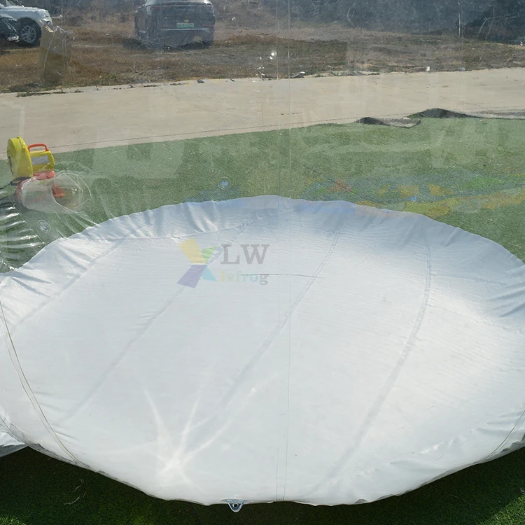 Hot selling camping tent house bubble tent transparent inflatable clear dome tent for kids