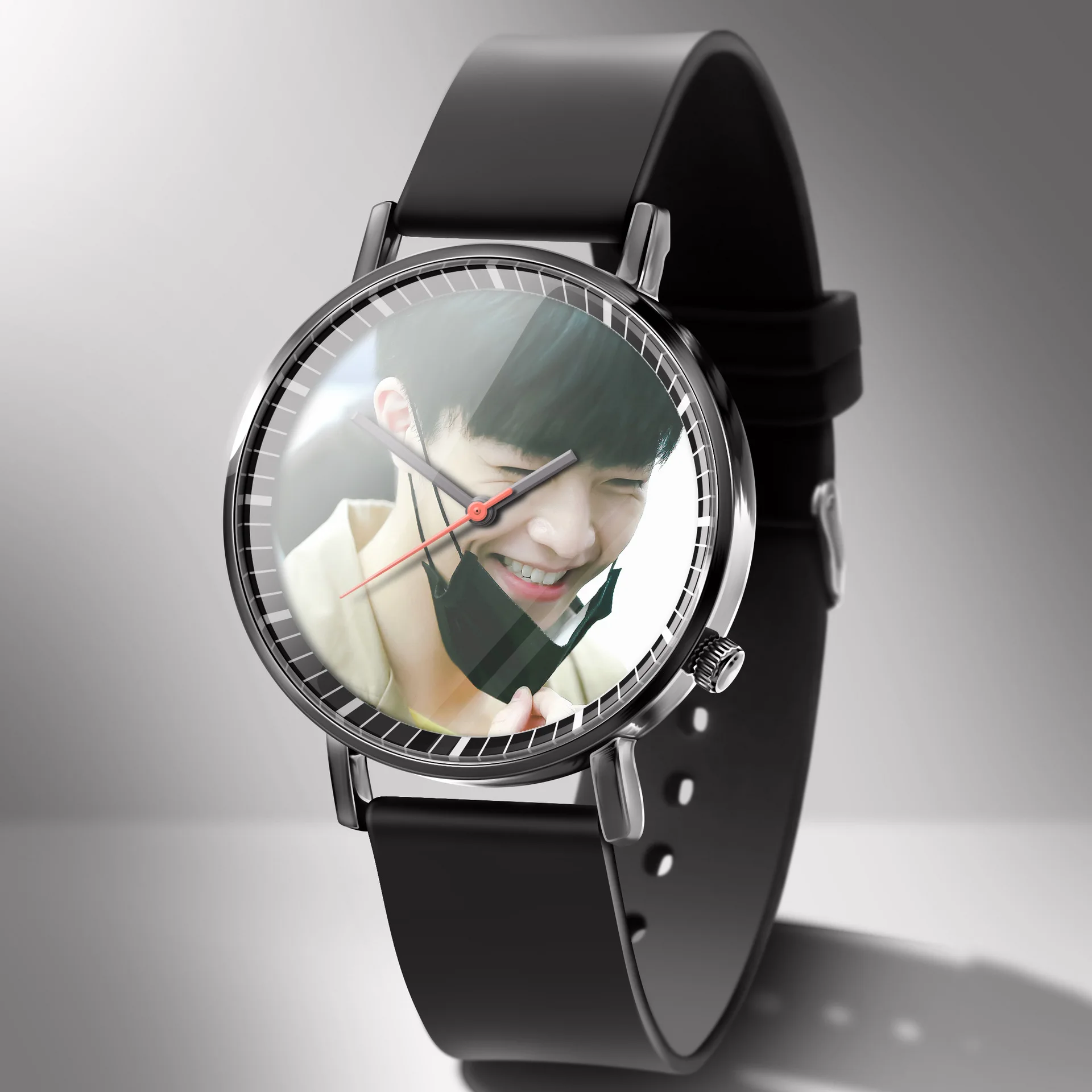 Design Your Way Personalized Picture Dial watch custom logo watch