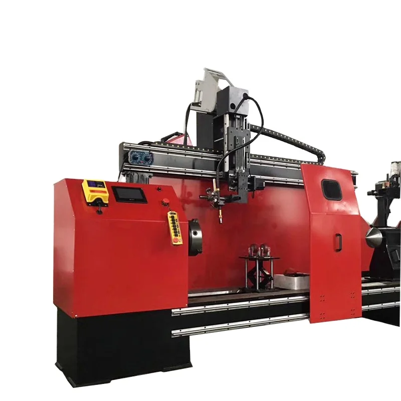 Complete Production Line Double Pulse Mig Welding Machine Pvc Long Seam Welding Machine Hydraulic Cylinder Robot Welding Machine
