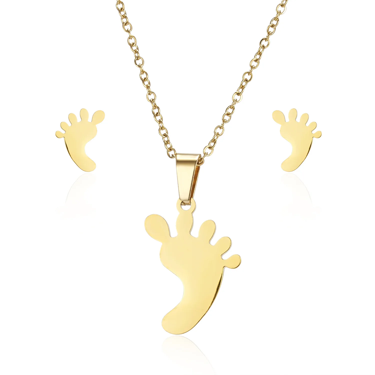 Fashion Personalized Dog necklaces Lovers Gifts Gold Plated Pendant Necklace Cat Dog pets Paw Charm dog paw necklace