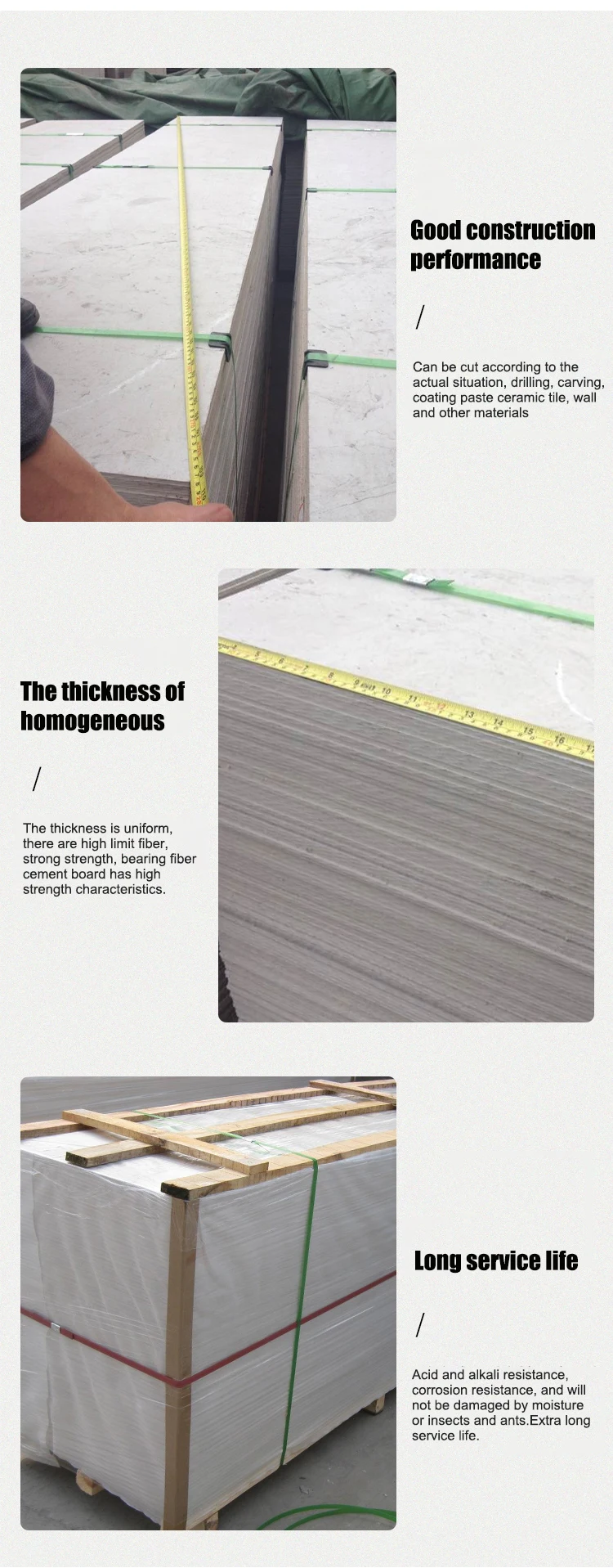 Building Board Factory fireproof calcium silicate board