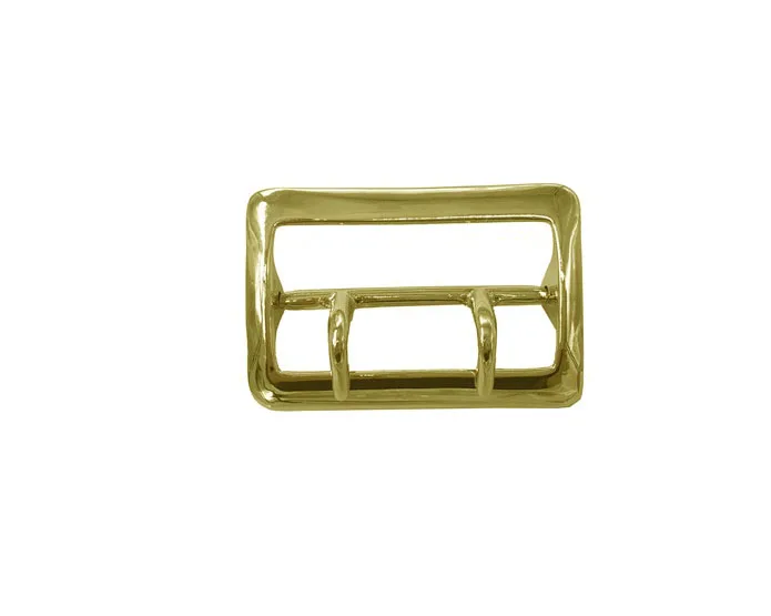 High Quality Custom Metal Die Casting Double Bar Casting Belt Buckle