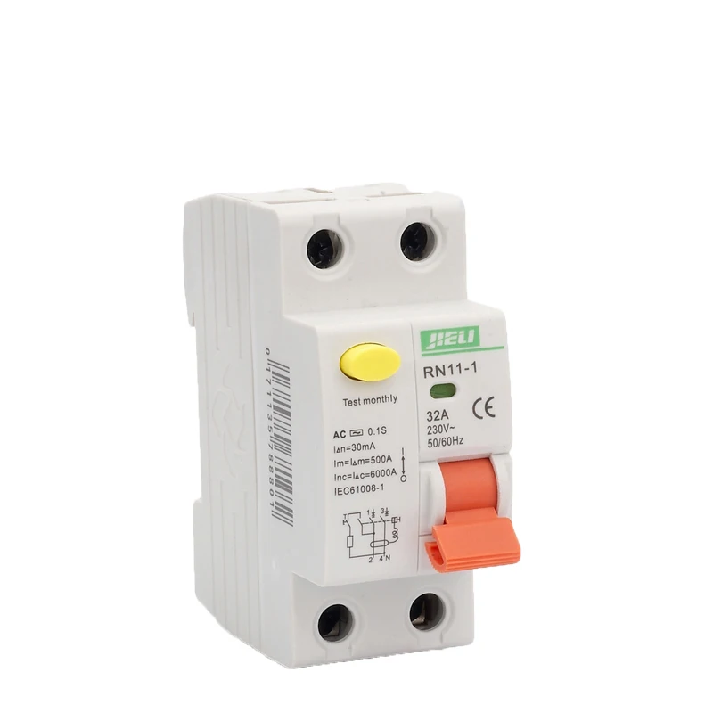China wenzhou factory Over Voltage Protection Earth Leakage Circuit Breaker RN11-12