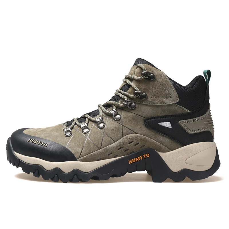 HUMTTO waterproof mountaineering shoes outdoor mountain trekking hiking safety shoes outdoor sport for man and woman