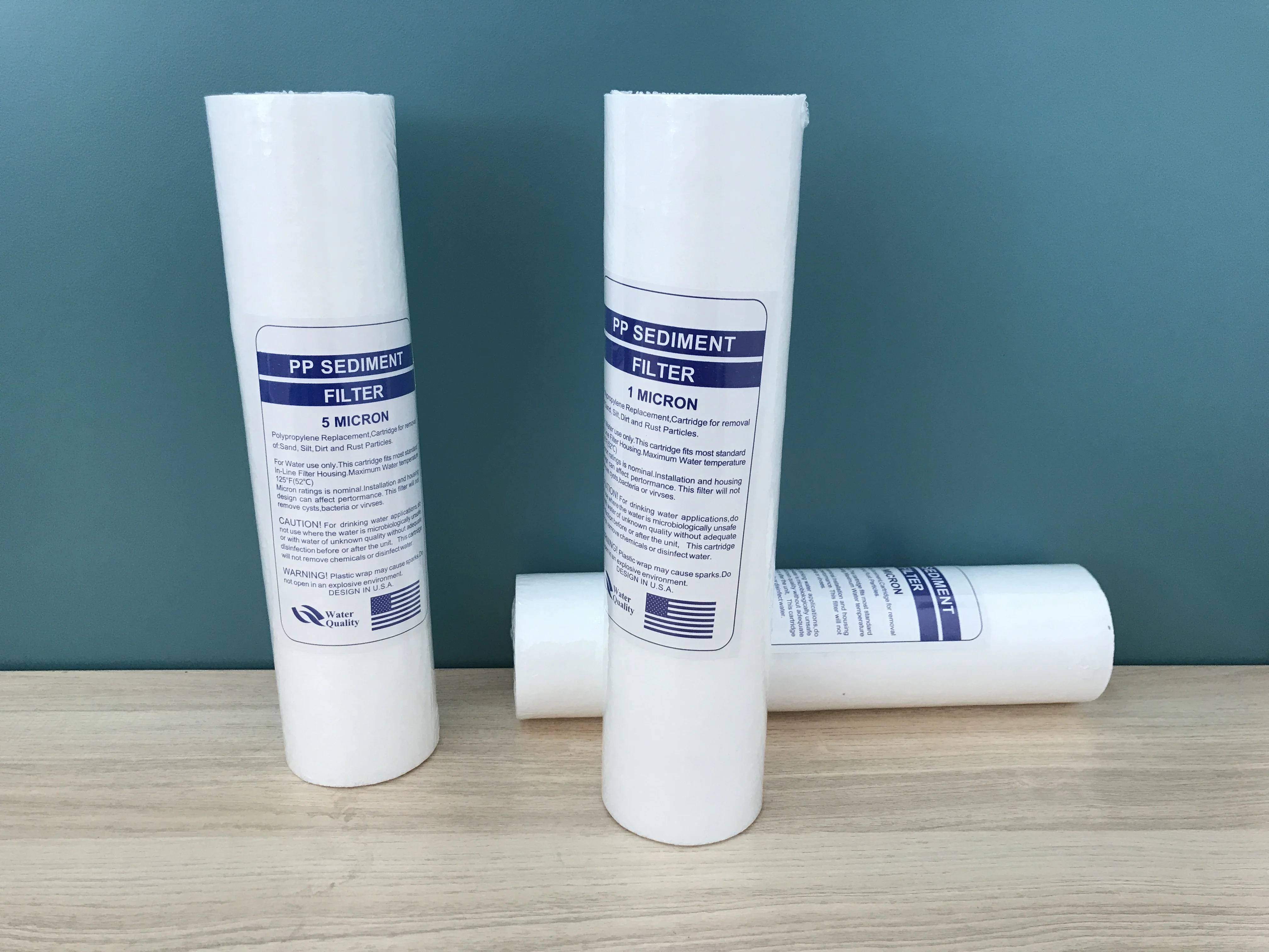 one complete set water filter cartridge including Pp+cto+UDFfilter cartridge